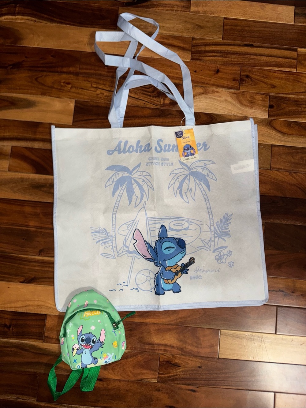 Disney Lilo & Stitch  XL Aloha Summer Tote Bag  and Stitch sling bag
